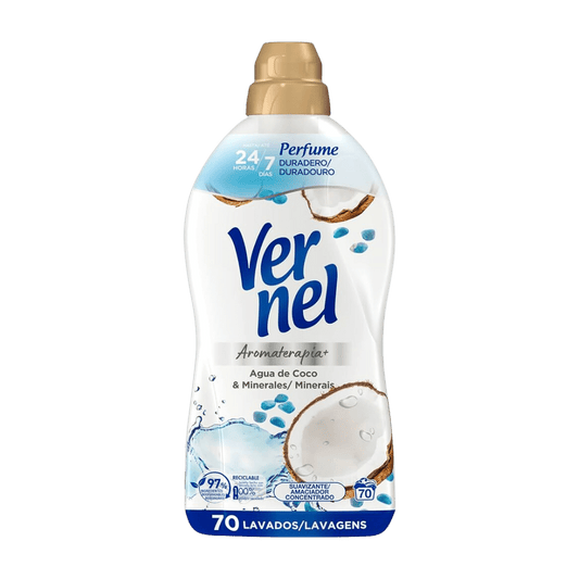 Vernel Suavizante Concentrado Aromaterapia Coco 60D image 0