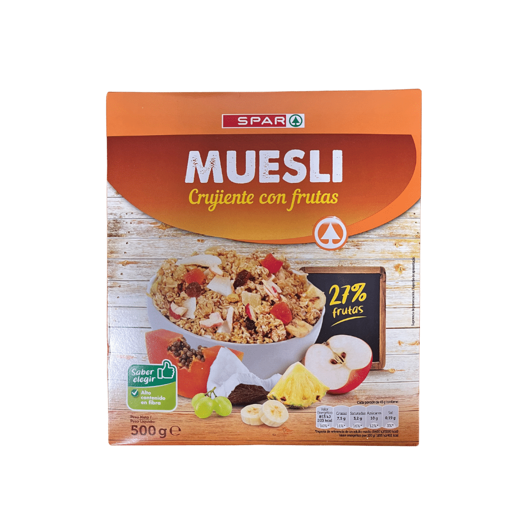 Muesli Crujiente con Frutas SPAR image 0