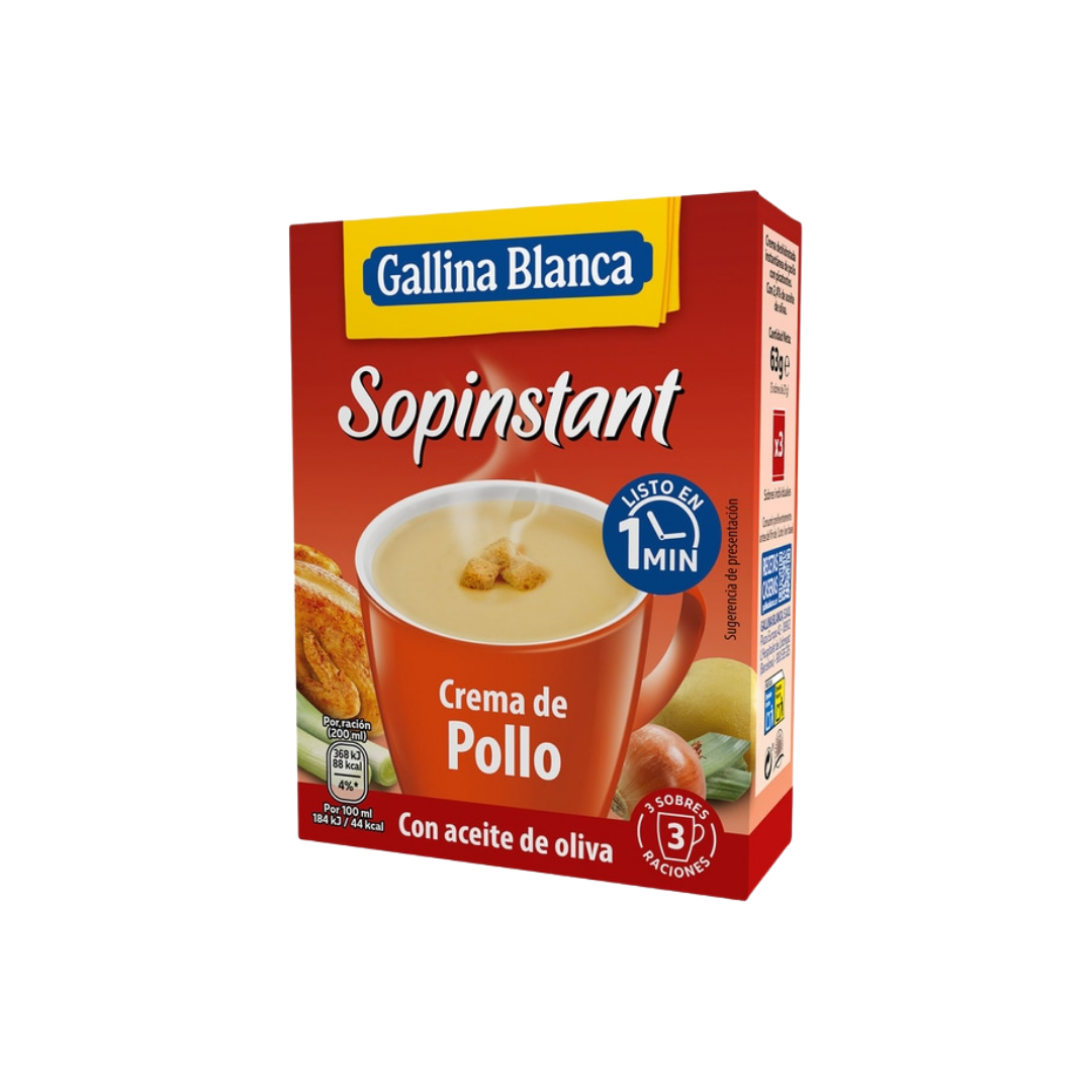 Sopinstant Crema de Pollo 3 Sobres image 0