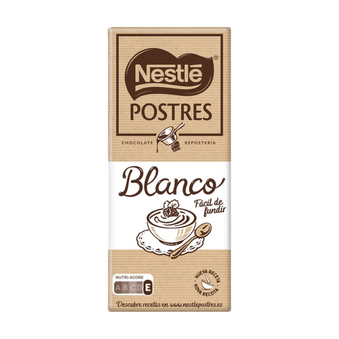 Chocolate Blanco Postres Nestlé 200g image 0