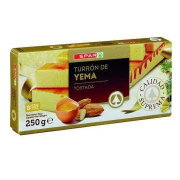 Turrón de Yema Tostada SPAR image 0