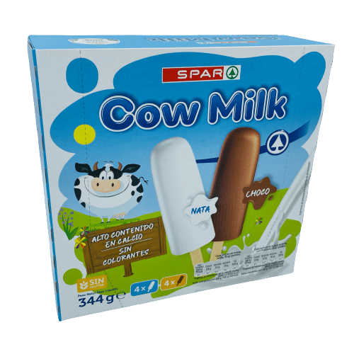 Helado Cow Milk SPAR image 0