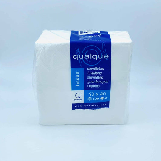 Servilletas Qualque 40x40cm 100u image 0