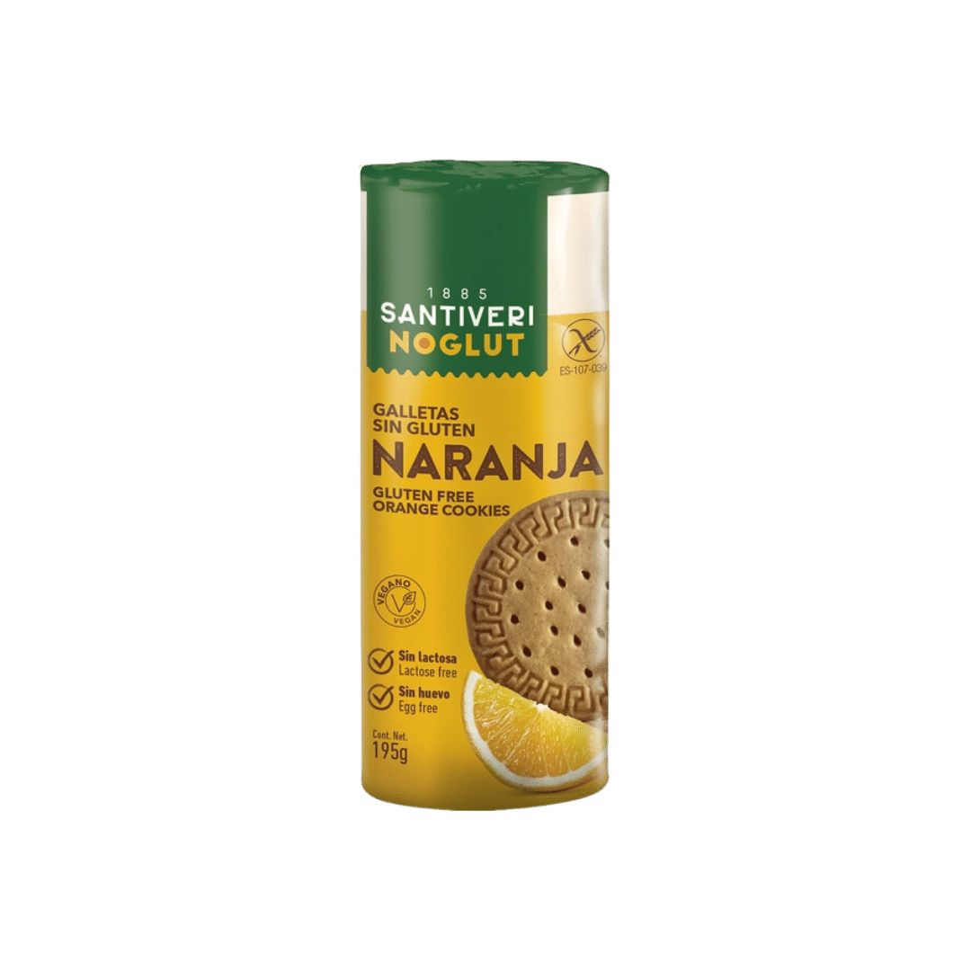 Santiveri Galletas Digestive Naranja Sin Gluten image 0