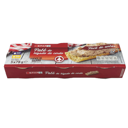 Paté de Hígado de Cerdo SPAR P3 image 0