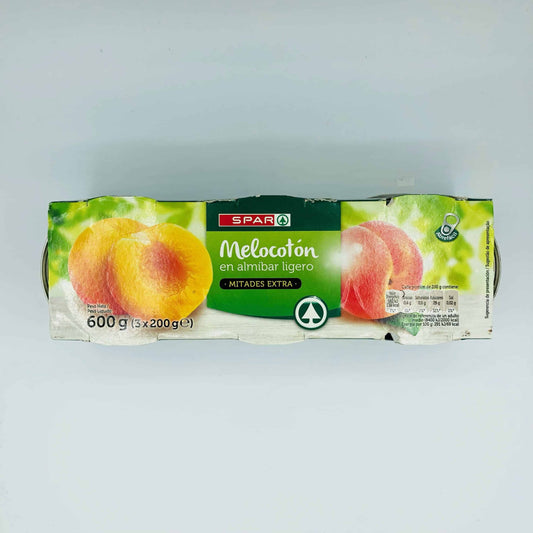 Melocotón en Almíbar Ligero SPAR 3x200g image 0