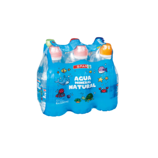 Agua Mineral Natural Sport SPAR 6x33cl image 0