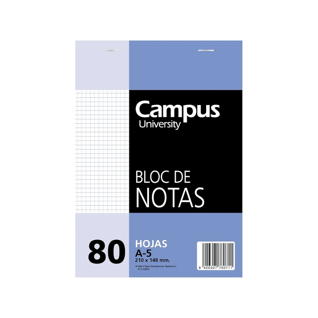 Bloc de Notas A5 - Liso image 0