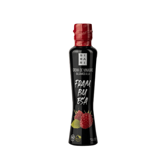 Crema de Vinagre Balsámico a la Frambuesa Sibari 225g image 0