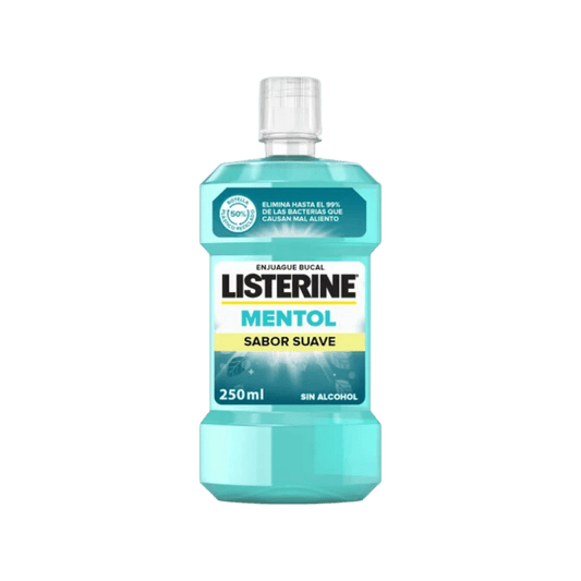 Listerine Mentol Sabor Suave 250ml image 0