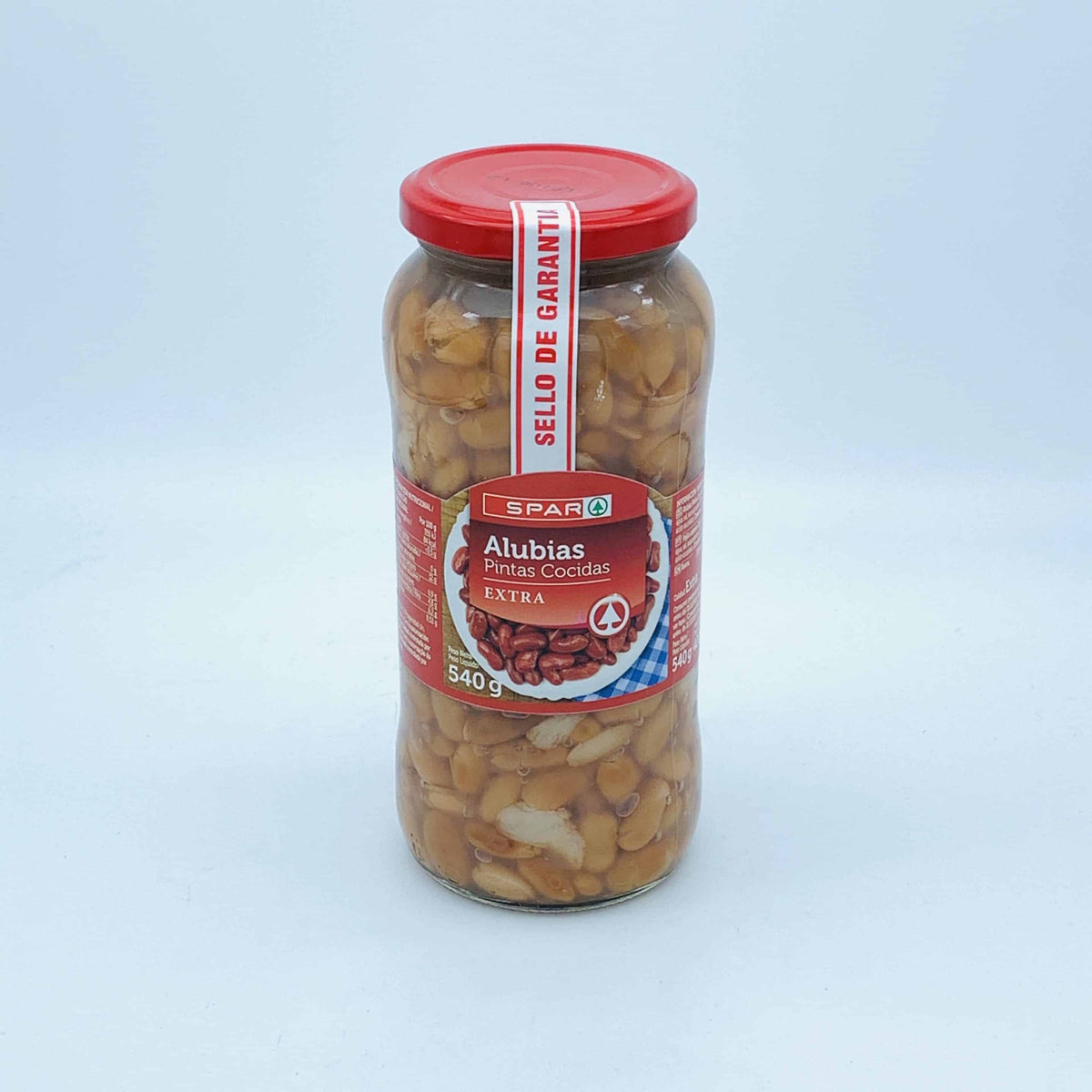 Alubias Pintas Cocidas SPAR Tarro 540g image 0