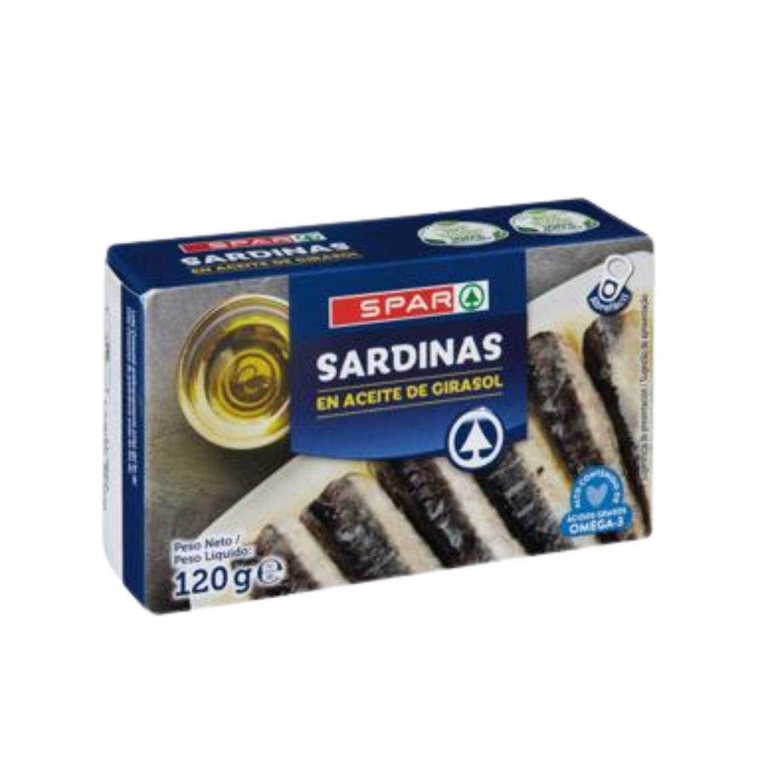 Sardinas en Aceite de Girasol SPAR image 0