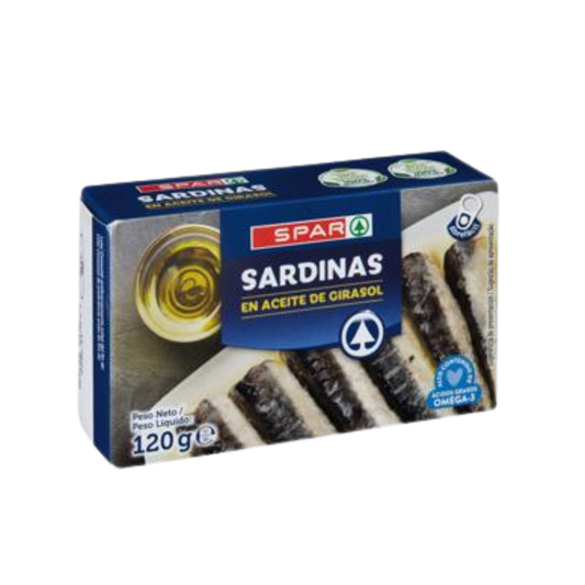 Sardinas en Aceite de Girasol SPAR image 0