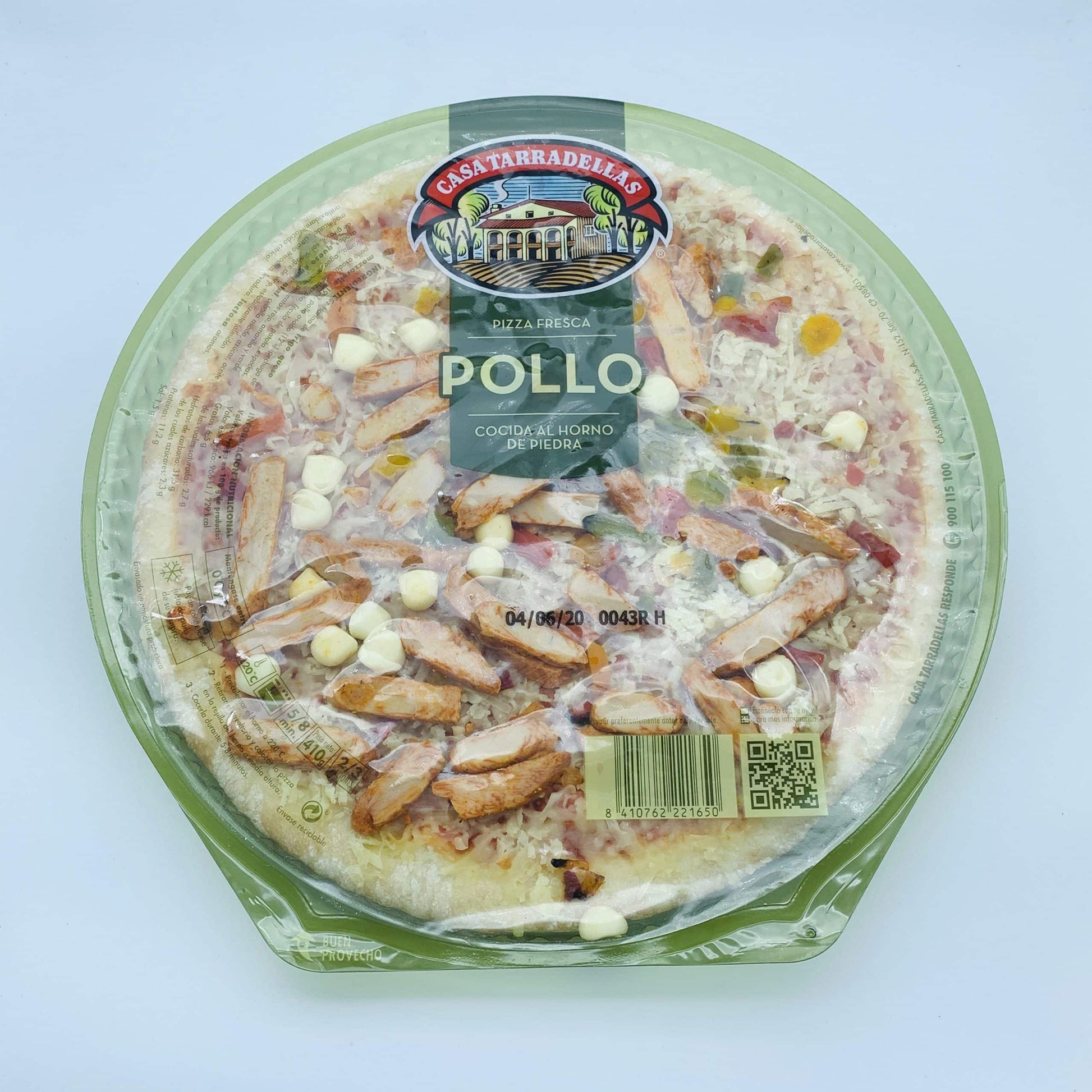 Pizza Fresca de Pollo Casa Tarradellas image 0