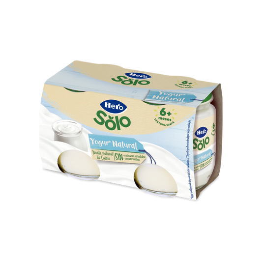 Hero Solo Yogur Natural 2x120g image 0