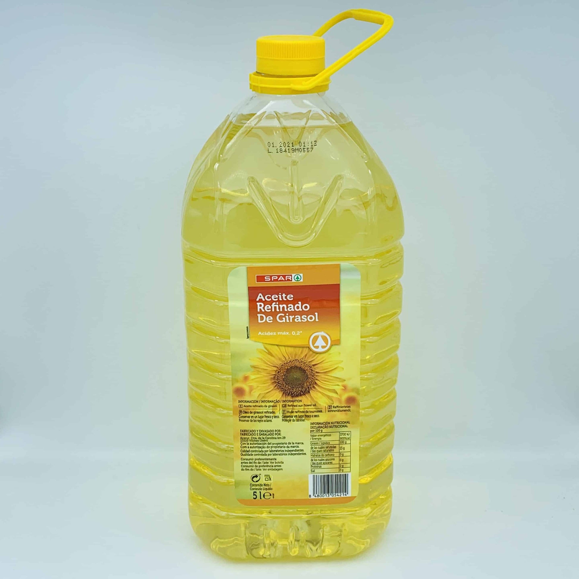 Aceite Refinado de Girasol SPAR 5L image 0