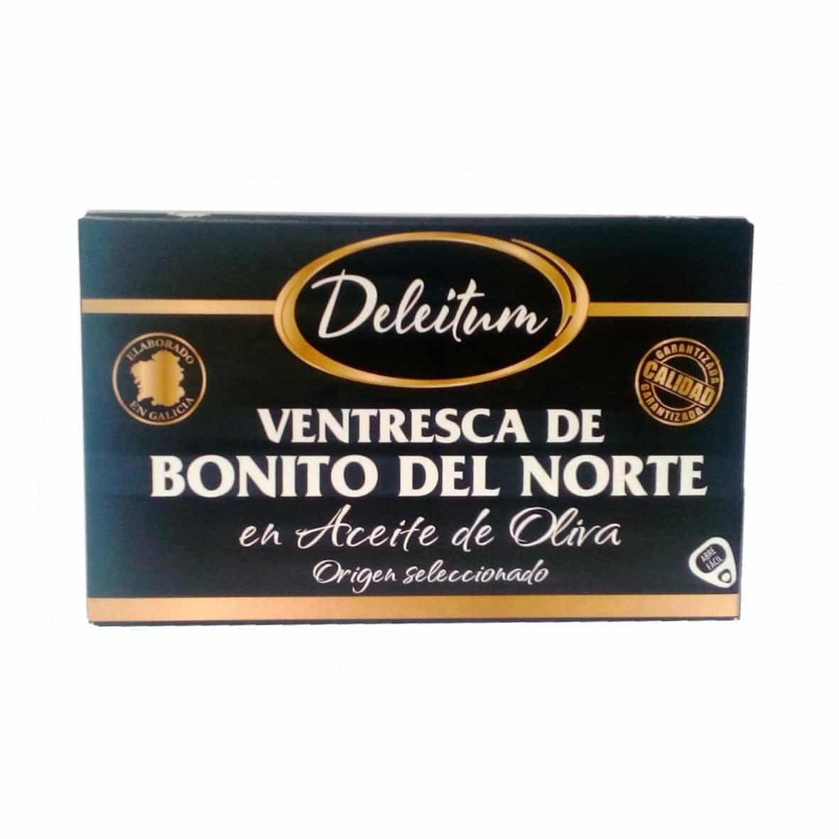 Ventresca de Bonito del Norte en Aceite de Oliva Deleitum image 0