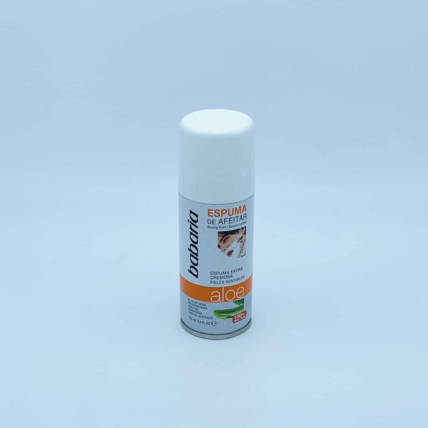 Espuma de Afeitar Babaria Aloe 100ml image 0