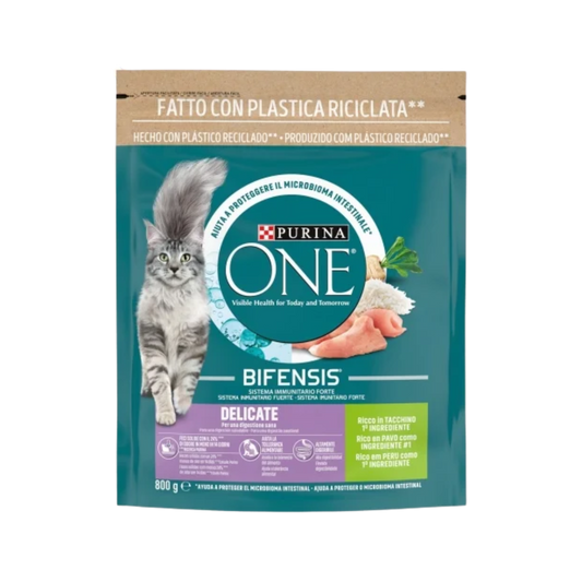 Purina One Gatos Digestión Sensible Rico en Pavo 1,5kg image 0