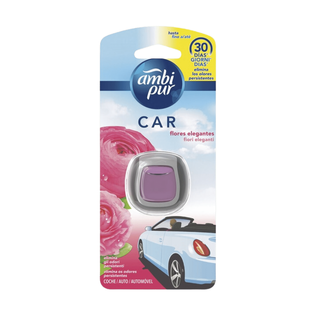 Ambi Pur Car Flores Elegantes image 0