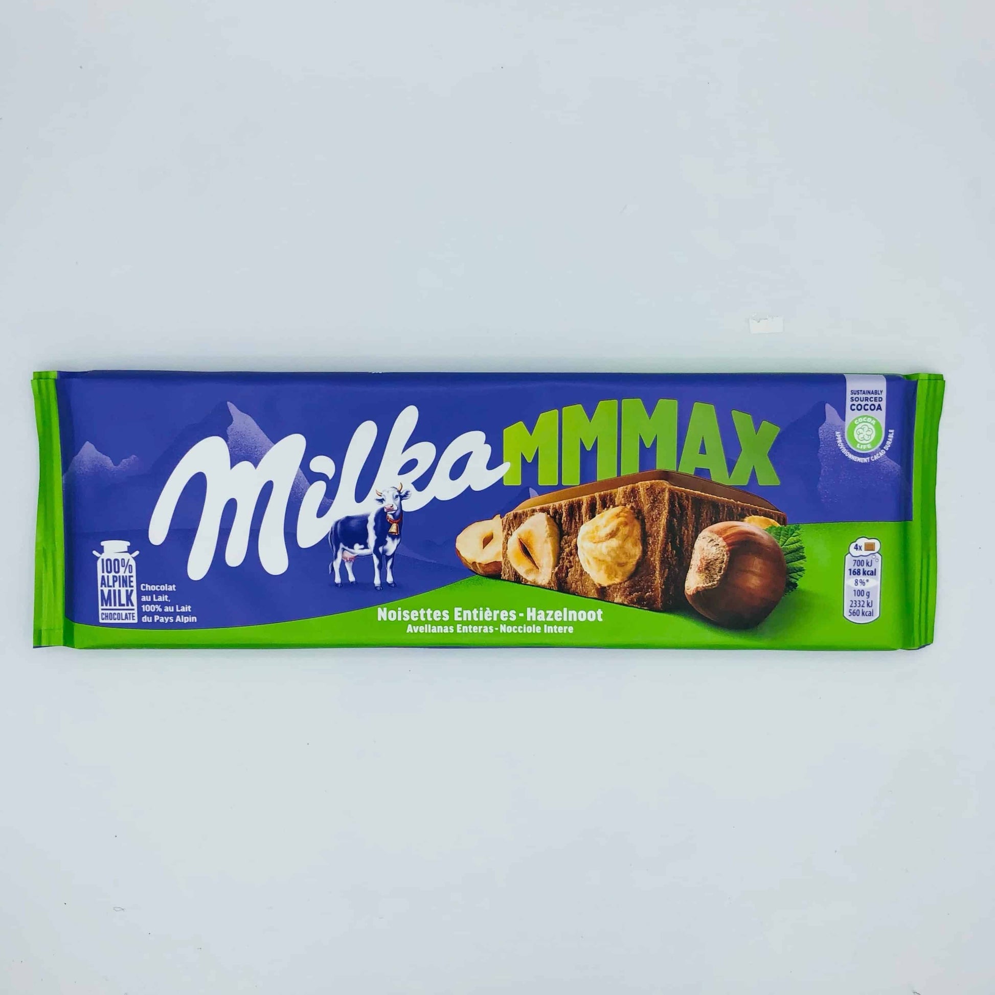 Chocolate Milka con Avellanas Enteras 300g image 0