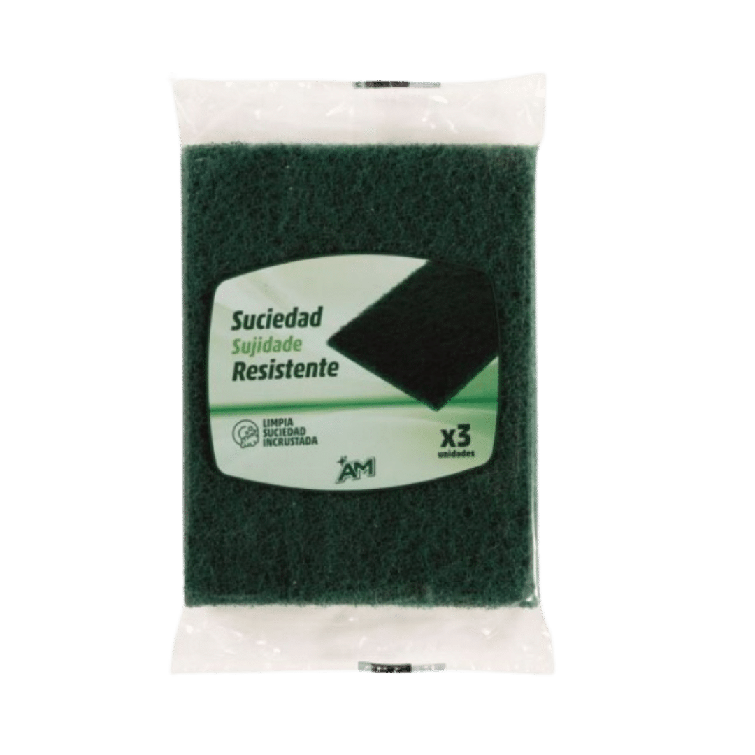 Estropajo Suciedad Resistente AM 3u image 0