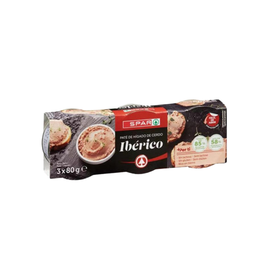 Paté de Hígado de Cerdo Ibérico SPAR 3x80g image 0