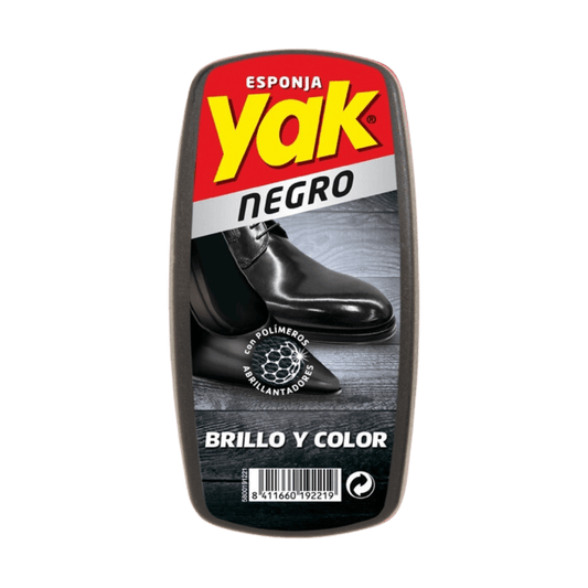 Yak Esponja de Calzado Negro image 0