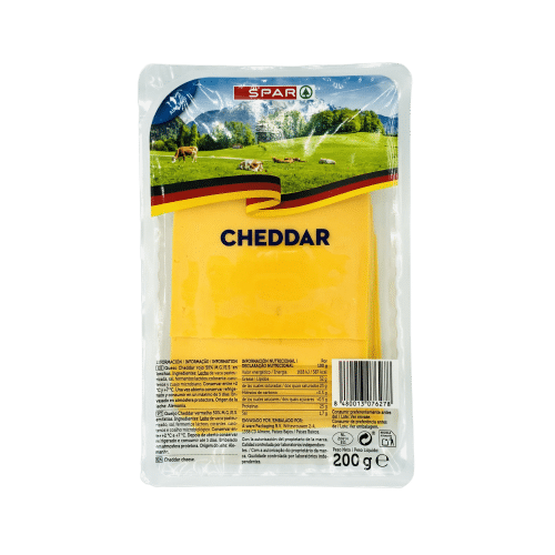 Queso Cheddar en Lonchas SPAR image 0