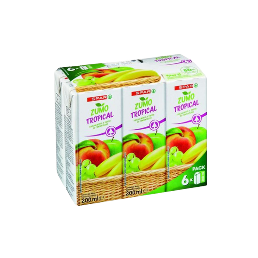 Zumo Tropical SPAR 6x200ml image 0