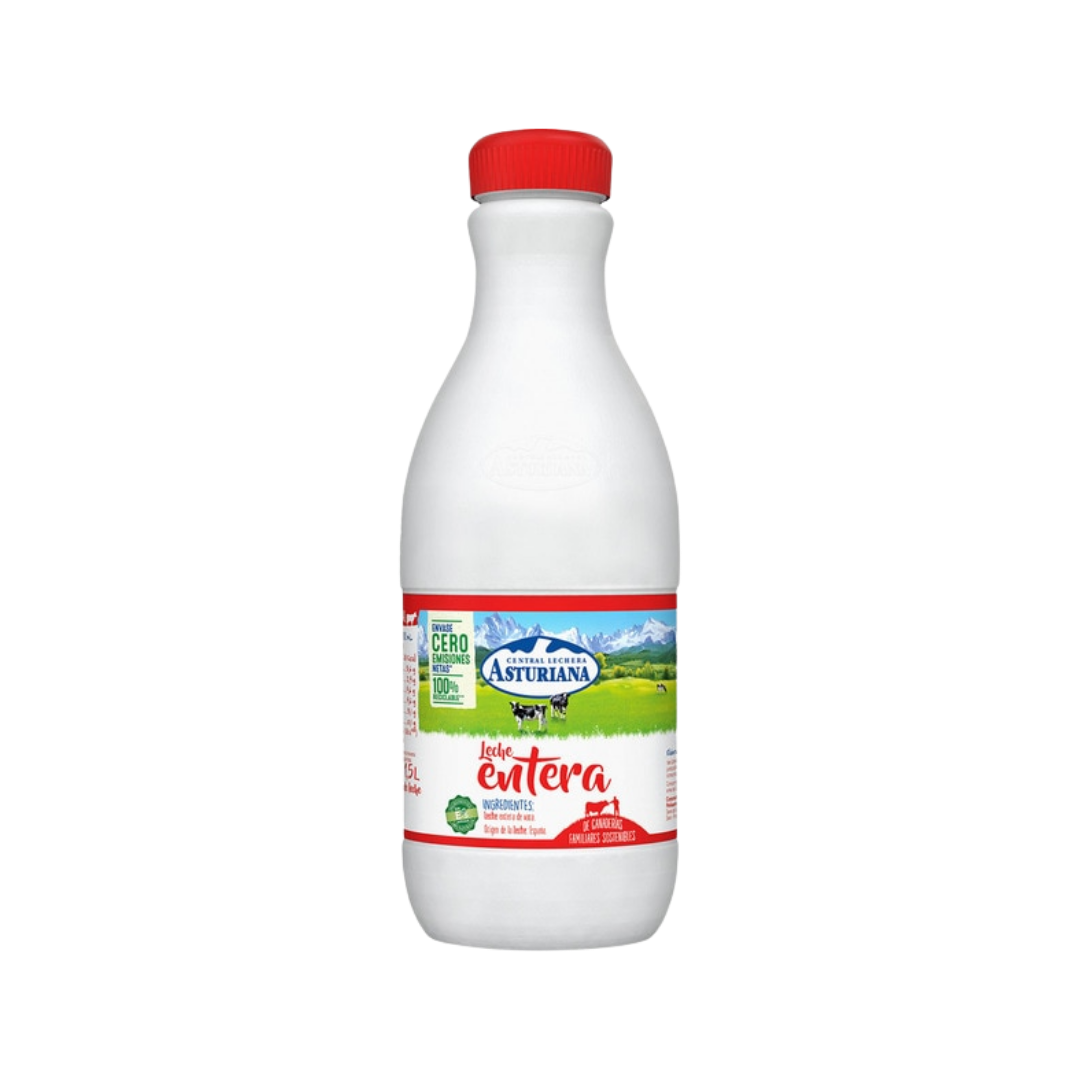 Asturiana Leche Entera 1,5L image 0