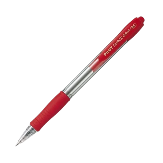Bolígrafo Pilot Super Grip - Rojo image 0