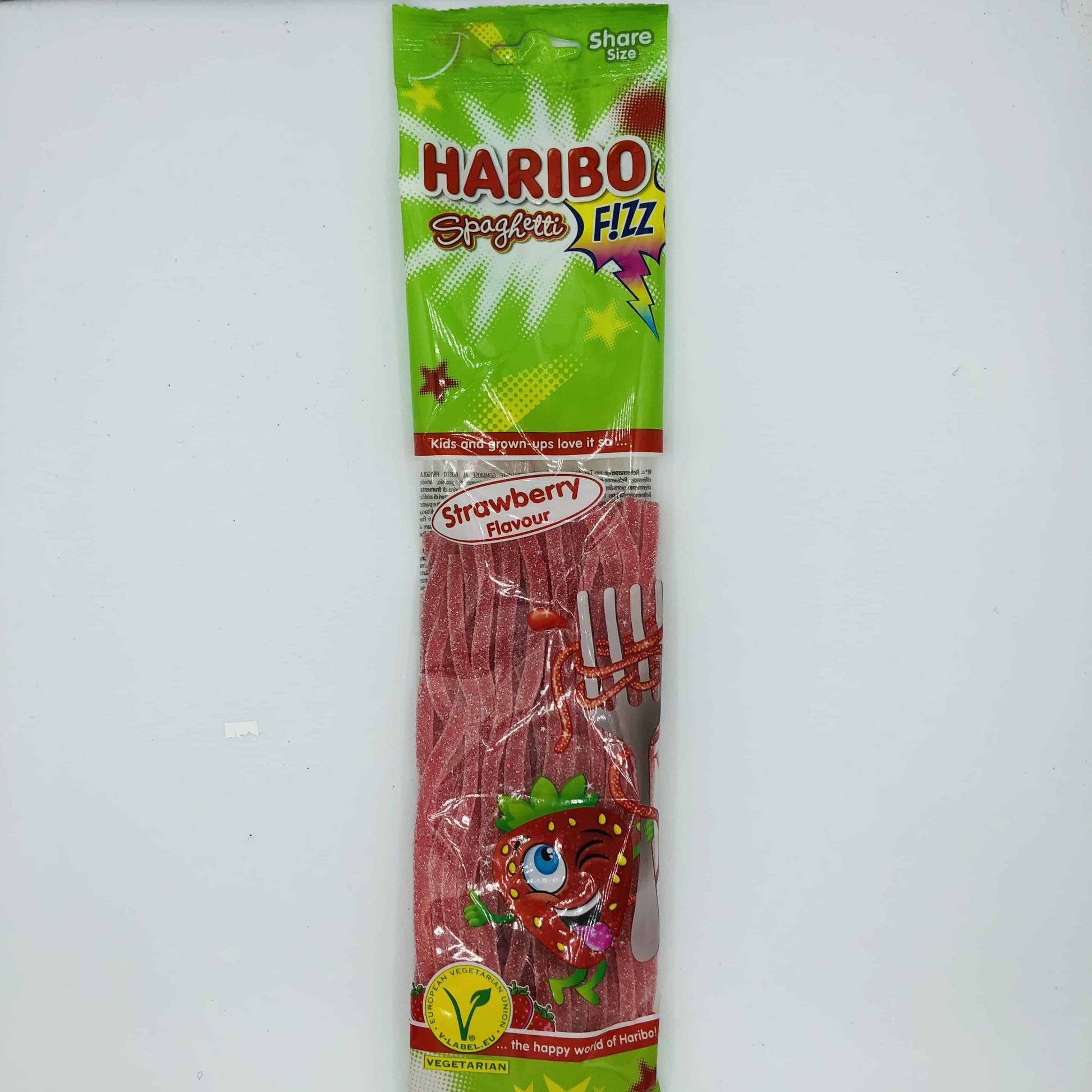 Haribo Spaghetti Strawberry 200g image 0