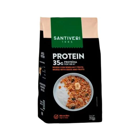 Santiveri Protein Muesli con Semillas y Fruta 350g image 0