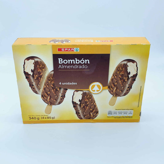 Helado Bombón Almendrado SPAR 4u image 0