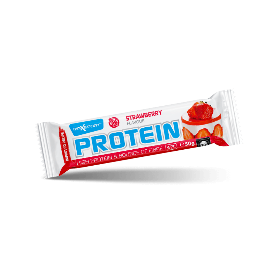 Maxsport Barrita de Proteína Sabor Fresa image 0