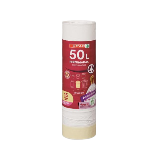 Bolsas de Basura Perfumadas SPAR 50L 15u image 0