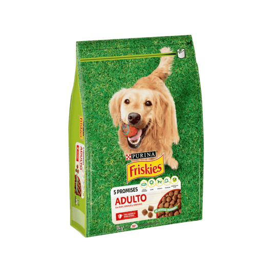 Friskies Adulto con Aves y Verduras para Perros 3kg image 0