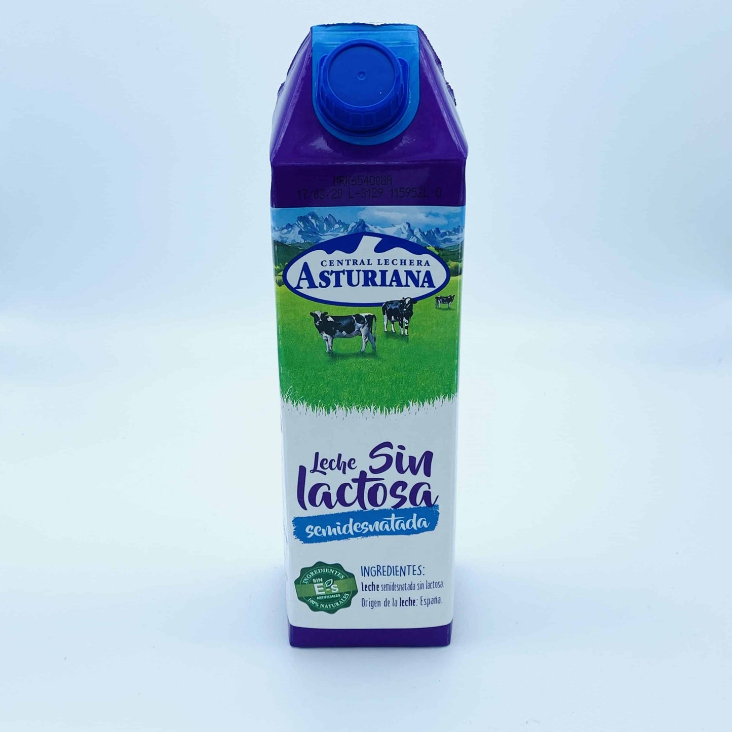 Asturiana Leche sin Lactosa Semidesnatada image 0