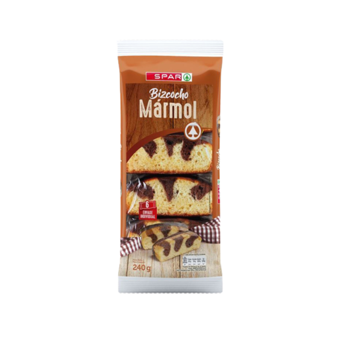 Bizcocho Mármol SPAR 240g image 0