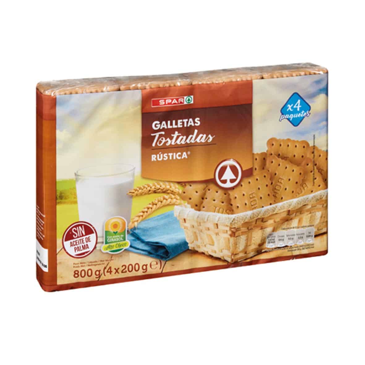 Galletas Tostadas Rústicas SPAR image 0