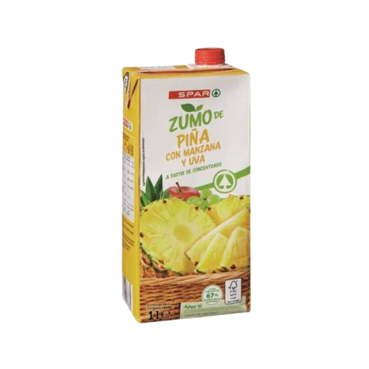 Zumo de Piña SPAR 1L image 0