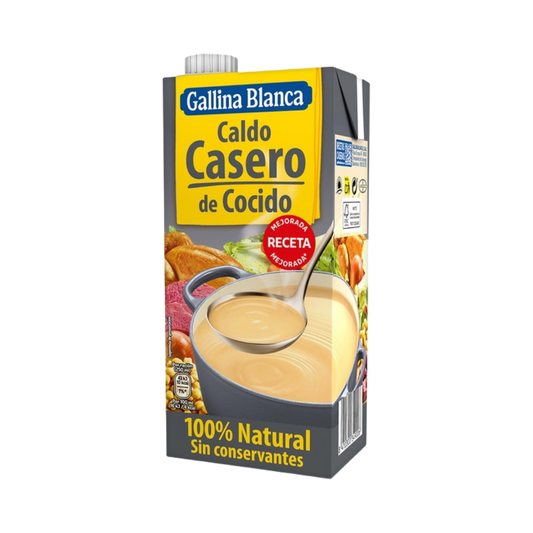 Caldo Casero de Cocido Gallina Blanca 1L image 0