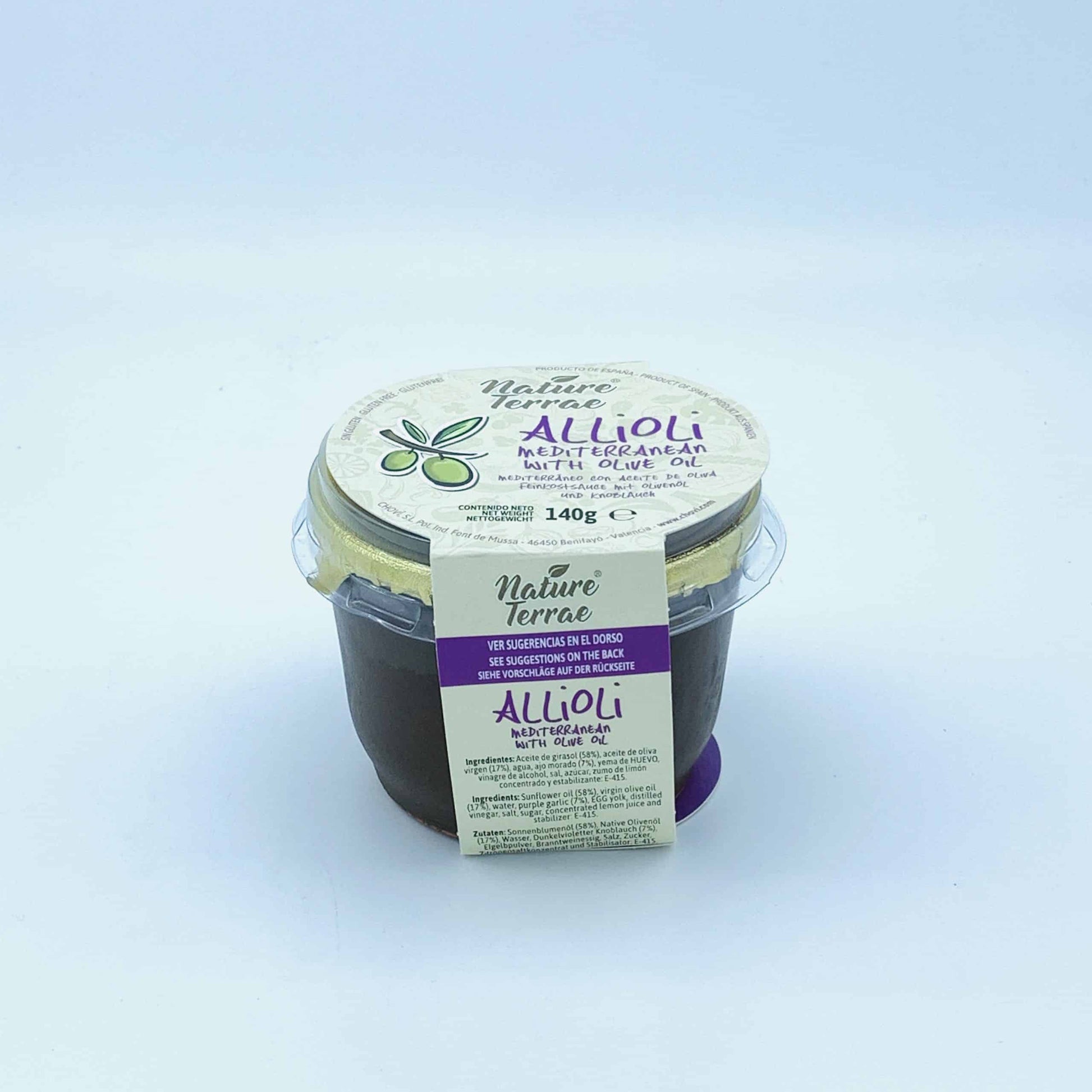 Allioli Mediterráneo con Aceite de Oliva Nature Terrae image 0