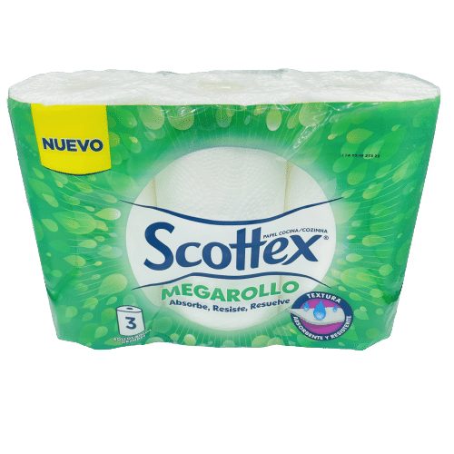 Papel de Cocina Scottex Megarollo 3R image 0