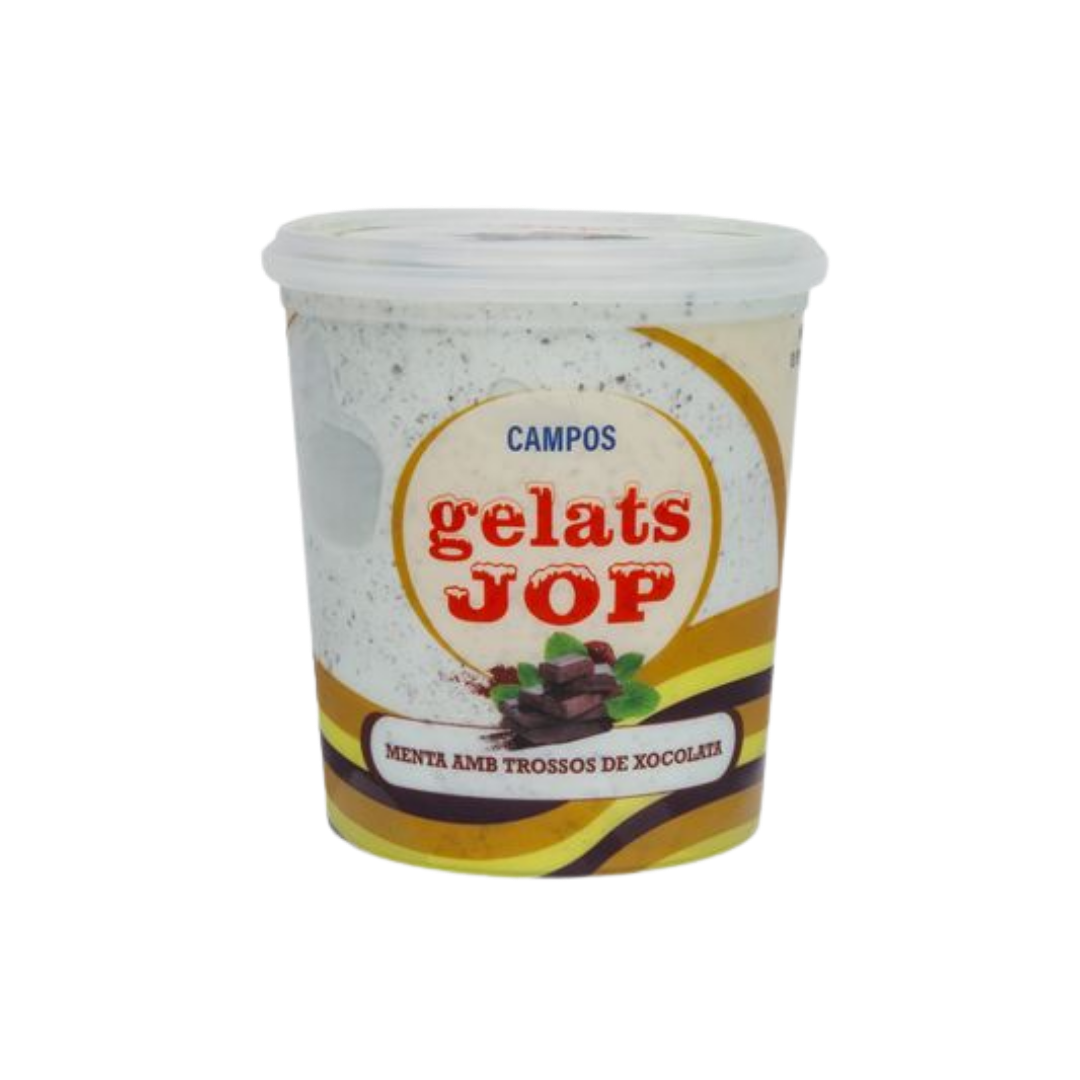 Helado de Menta con Trozos de Chocolate Jop image 0