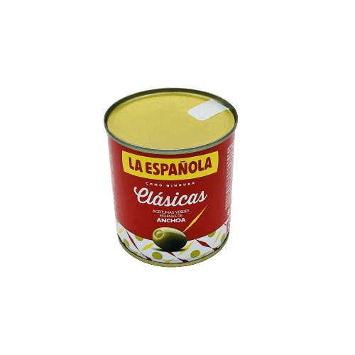 Aceitunas Verdes Rellenas de Anchoa La Española 200g image 0