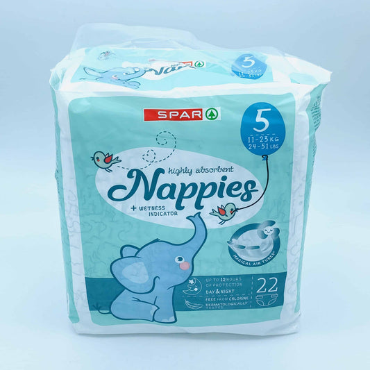 Pañales Nappies 5 22u SPAR image 0