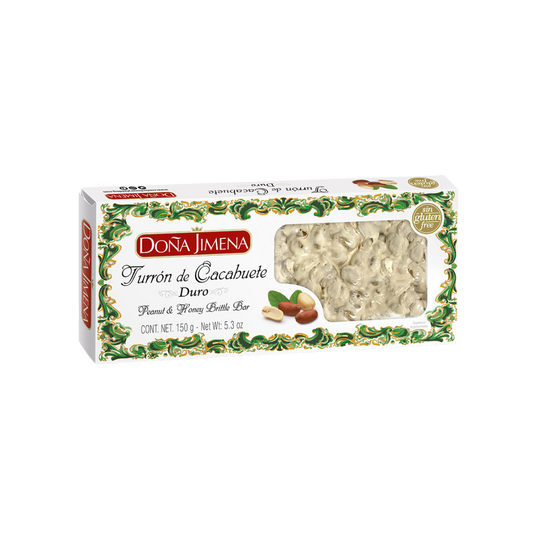 Turrón de Cacahuete Duro Doña Jimena image 0