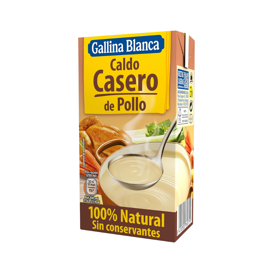 Caldo Casero de Pollo Gallina Blanca 1L image 0